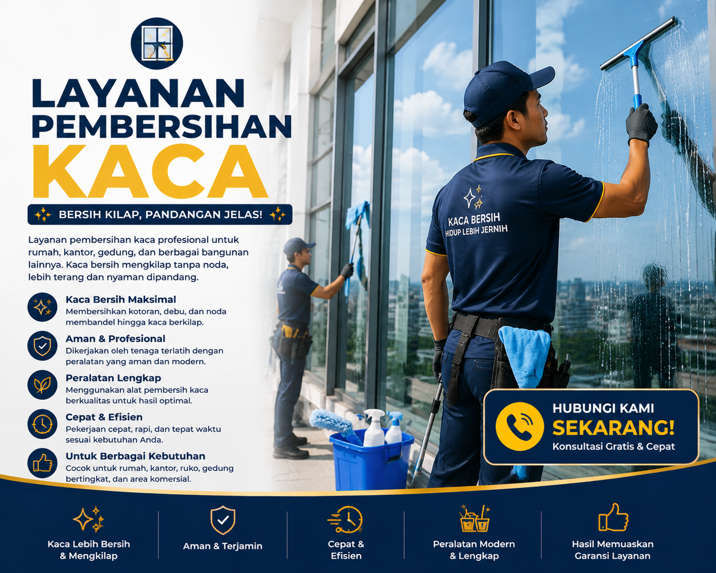 Layanan Pembersihan Kaca